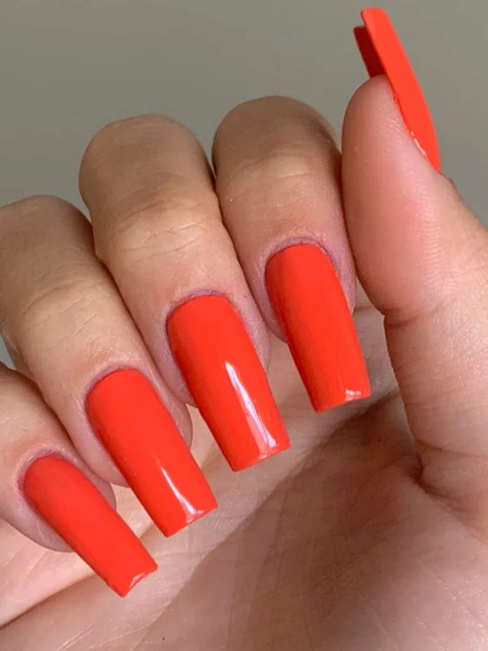 Arctic Fox Nail Lacquer — Bright Orange Shade